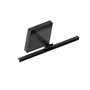 ΦΩΤΙΣΤΙΚΟ ΜΠΑΝΙΟΥ ΑΛΟΥΜΙΝΙΟ 14W 1260Lm 3CCT(3000-4000-6000K) 400mm IP44 ΜΑΥΡΟ ARTE ILLUMINA ZENGLOW