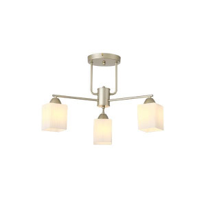 ΦΩΤΙΣΤΙΚΟ ΚΡΕΜΑΣΤΟ ΜΕΤΑΛΛΟ-ΓΥΑΛΙ 3ΧE27 Max15w Φ590mm ARTE ILLUMINA MADISSON