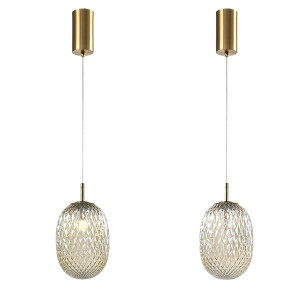 ΦΩΤΙΣΤΙΚΟ ΚΡΕΜΑΣΤΟ ΓΥΑΛΙ 1XE27 Max15w 150X230mm ΛΕΥΚΟ ARTE ILLUMINA CANDY