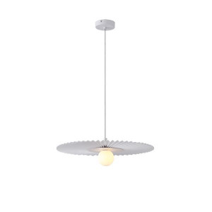 ΦΩΤΙΣΤΙΚΟ ΚΡΕΜΑΣΤΟ ΜΕΤΑΛΛΟ-ΥΦΑΣΜΑ 1XG9 MAX 10W Φ480mmΛΕΥΚΟ ARTE ILLUMINA PIRUETTE