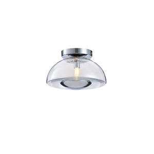 ΠΛΑΦΟΝΙΕΡΑ ΓΥΑΛΙΝΗ G9 MAX 7W 230X230X150mm ΑΣΗΜΙ ARTE ILLUMINA CLEAR