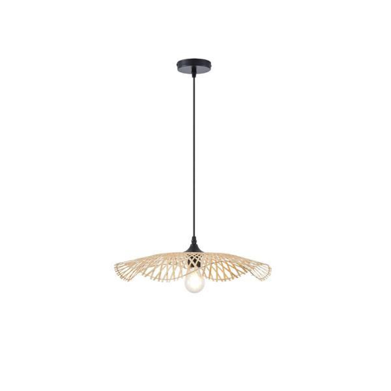 ΦΩΤΙΣΤΙΚΟ ΚΡΕΜΑΣΤΟ BAMBOO 1XE27 Max15w 475X1160mm ΜΠΕΖ ARTE ILLUMINA CROSSLINE