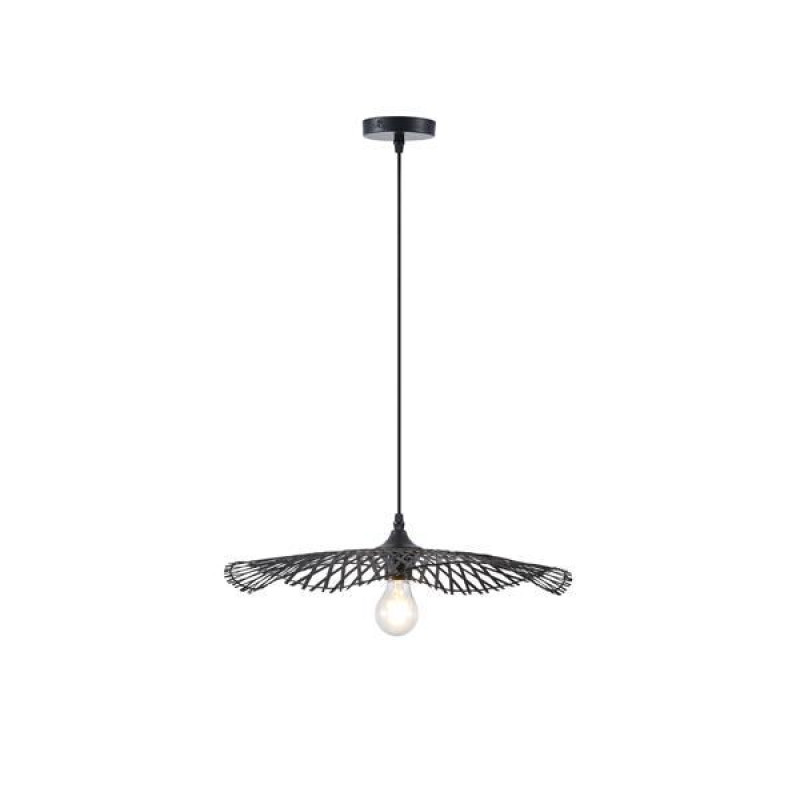 ΦΩΤΙΣΤΙΚΟ ΚΡΕΜΑΣΤΟ BAMBOO 1XE27 Max15w 475X1160mm ΜΑΥΡΟ ARTE ILLUMINA CROSSLINE