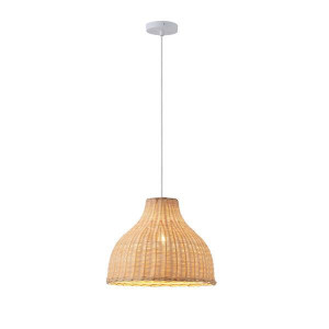 ΦΩΤΙΣΤΙΚΟ ΚΡΕΜΑΣΤΟ BAMBOO 1X1XE27 Max15w Φ330mm ARTE ILLUMINA COASTAL