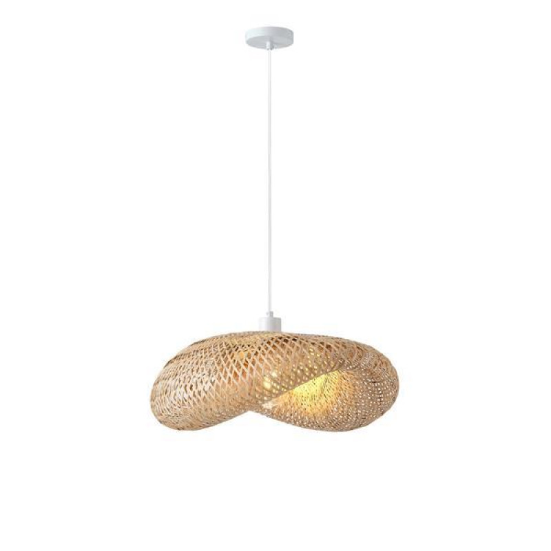 ΦΩΤΙΣΤΙΚΟ ΚΡΕΜΑΣΤΟ BAMBOO 1XE27 Max15w 430X430X220mm ARTE ILLUMINA LAGOON