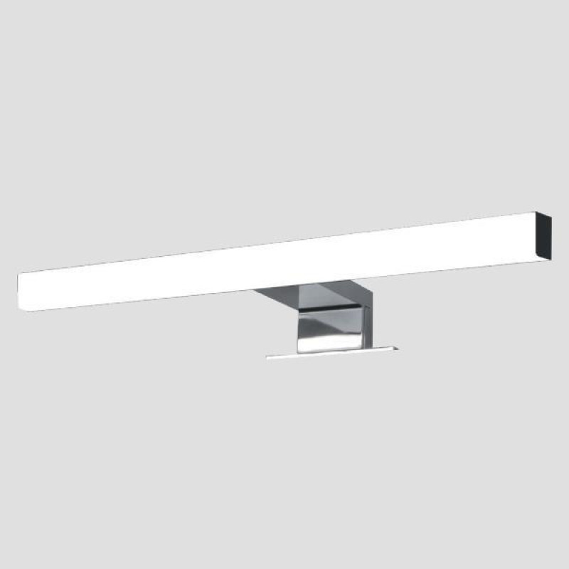 ΦΩΤΙΣΤΙΚΟ ΜΠΑΝΙΟΥ LED 5W 450Lm 4000Κ 300X103X4mm ΝΙΚΕΛ (2τρόποι στήριξης) ARTE ILLUMINA DIPLO