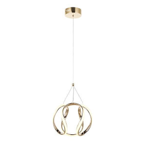 ΦΩΤΙΣΤΙΚΟ ΚΡΕΜΑΣΤΟ LED 30W 300X300X300 4000Κ ΧΡΥΣΟ ΜΑΤ ARTE ILLUMINA SATURN