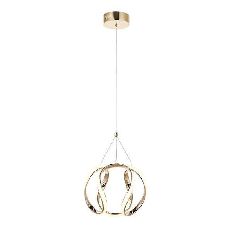 ΦΩΤΙΣΤΙΚΟ ΚΡΕΜΑΣΤΟ LED 30W 300X300X300 4000Κ ΧΡΥΣΟ ΜΑΤ ARTE ILLUMINA SATURN