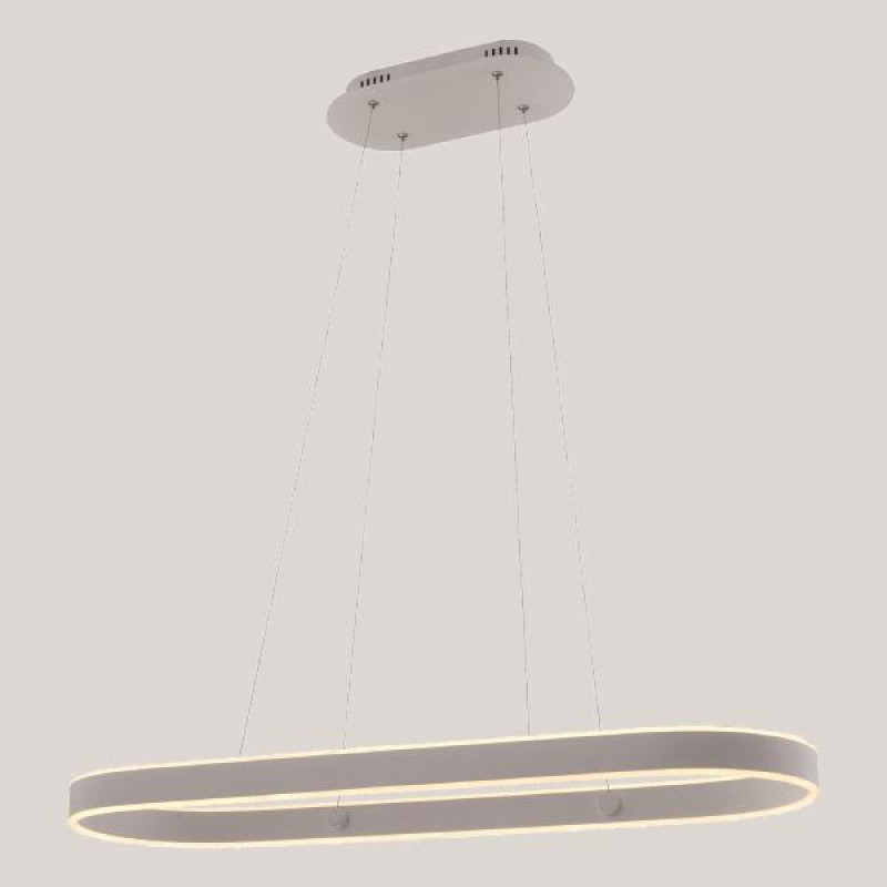 ΦΩΤΙΣΤΙΚΟ ΚΡΕΜΑΣΤΟ ΓΡΑΜΜΙΚΟ LED 55W 3000Κ 900X300X1200 ΛΕΥΚΟ ARTE ILLUMINA