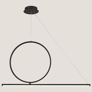 ΦΩΤΙΣΤΙΚΟ ΚΡΕΜΑΣΤΟ LED 32W 100X50X150 ΛΕΥΚΟ-ΜΑΥΡΟ ARTE ILLUMINA