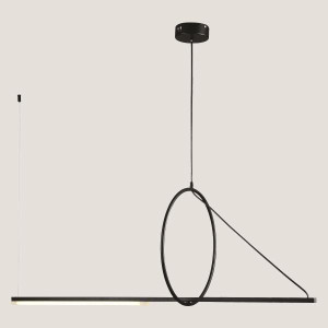 ΦΩΤΙΣΤΙΚΟ ΚΡΕΜΑΣΤΟ LED 15W 120X45 ΜΑΥΡΟ ARTE ILLUMINA