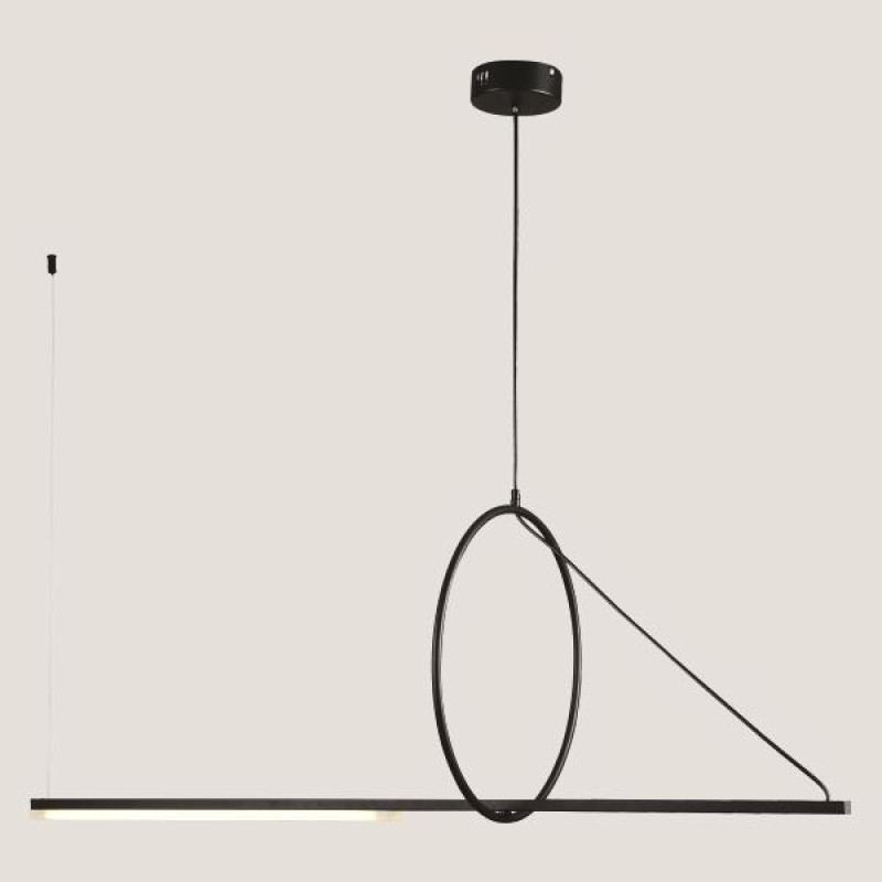 ΦΩΤΙΣΤΙΚΟ ΚΡΕΜΑΣΤΟ LED 15W 120X45 ΜΑΥΡΟ ARTE ILLUMINA