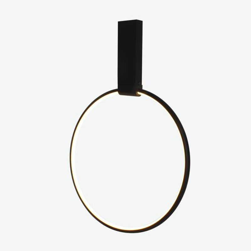 ΦΩΤΙΣΤΙΚΟ ΚΡΕΜΑΣΤΟ LED 32W D40*H20cm ΜΑΥΡΟ 3000K ARTE ILLUMINA