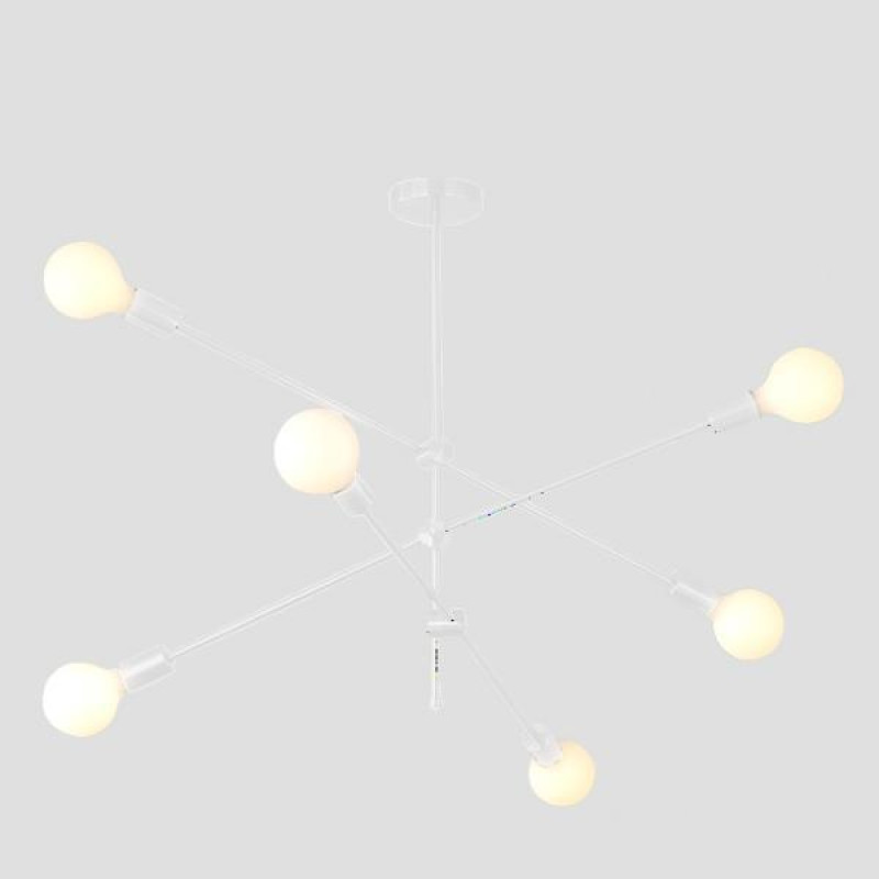 ΦΩΤΙΣΤΙΚΟ ΚΡΕΜΑΣΤΟ 6XΕ27 100X65 ΛΕΥΚΟ ARTE ILLUMINA