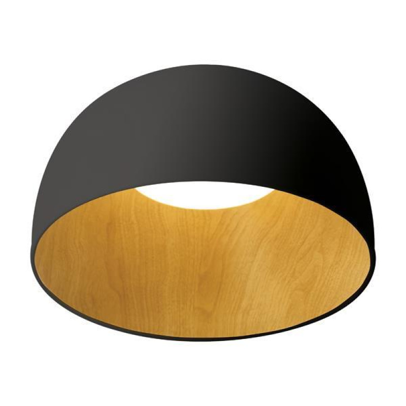 ΠΛΑΦΟΝΙΕΡΑ LED 20W Φ35*H20CM 3 CCT ΜΑΥΡΟ ARTE ILLUMINA MOONLIGHT