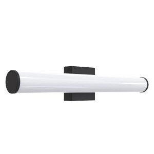 ΑΠΛΙΚΑ ΜΠΑΝΙΟΥ ΟΒΑΛ LED  15w 1500Lm 3CCT(3000-4000-6000K) 600mm IP44 ΜΑΥΡO ARTE ILLUMINA PALΜ