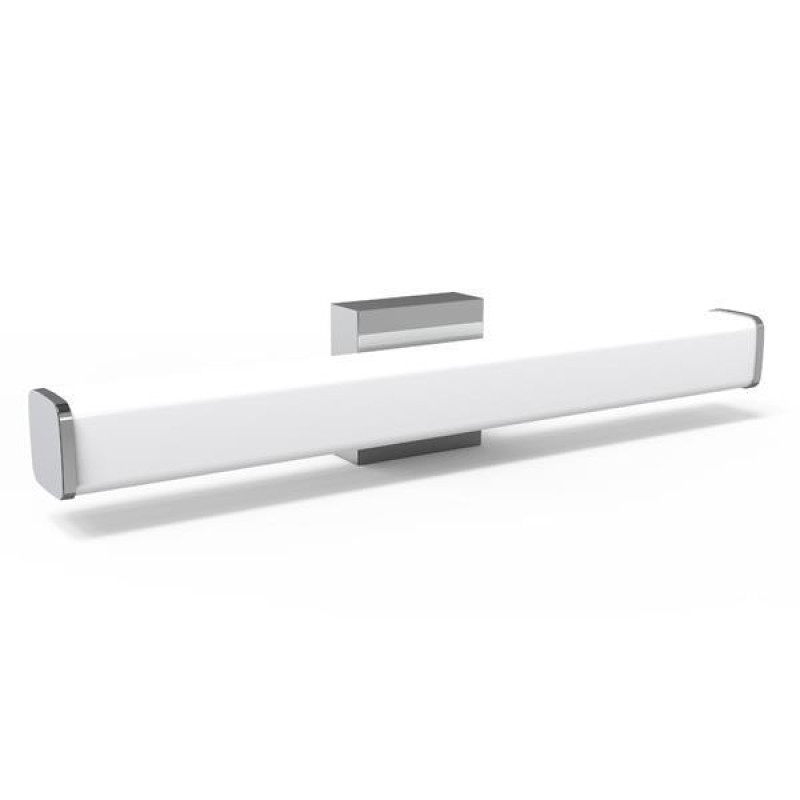 ΑΠΛΙΚΑ ΜΠΑΝΙΟΥ ΤΕΤΡΑΓΩΝΗ LED  15w LED 1500Lm 3CCT(3000-4000-6000K) 600mm IP44 ΝΙΚΕΛ ARTE ILLUMINA PALΜ