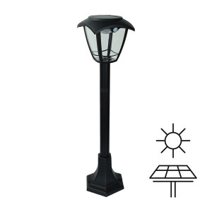 ΗΛΙΑΚΗ ΑΠΛΙΚΑ ΜΕ ΚΟΛΩΝΑΚΙ & ΑΝΙΧΝΕΥΤΗ ΚΙΝΗΣΗΣ 3W 400LM 166X166X715mm 3CCT ARTE ILLUMINA