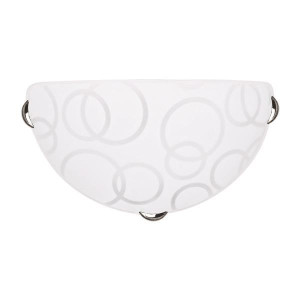 ΑΠΛΙΚΑ ΤΟΙΧΟΥ Φ30 1XΕ27 Max 15W ΛΕΥΚΟ-ΝΙΚΕΛ  ARTE ILLUMINA LEIA