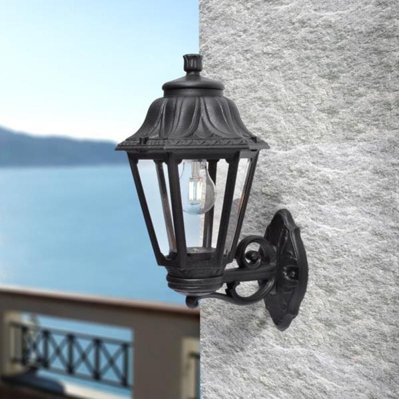 FUMAGALLI ΑΠΛΙΚΑ ΤΟΙΧΟΥ BISSO ANNA ΕΞΑΓΩΝΗ ΜΑΥΡΗ ΠΡΟΣ ΤΑ ΠΑΝΩ ΚΑΙ ΚΑΤΩ Ε27