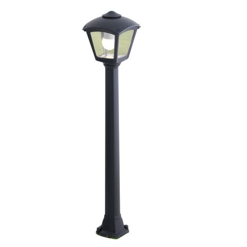 FUMAGALLI ΚΟΛΩΝΑ ΔΑΠΕΔΟΥ ΤΕΤΡΑΓΩΝΗ GIAFFA ROBY ΜΑΥΡΗ Ε27 200X945mm