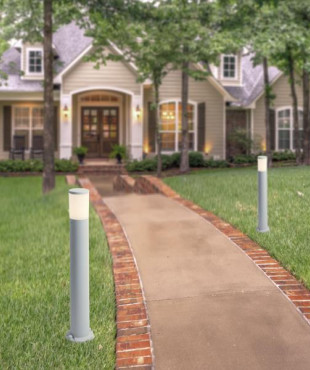 FUMAGALLI AMELIA 800 ΓΚΡΙ ΟΠΑΛ E27 A60 LED 8,5W CCT