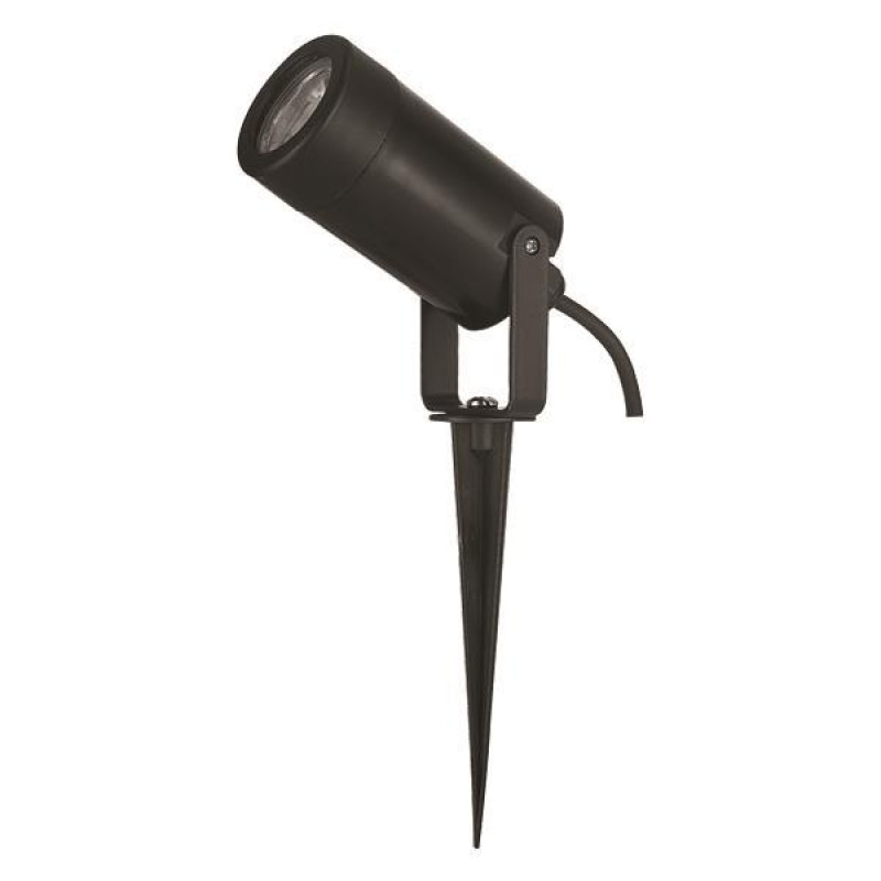 ΣΠOT ΚΗΠΟΥ ΠΛΑΣΤΙΚΟ 1xGU10 Max5W IP65  ΜΑΥΡΟ ARTE ILLUMINA