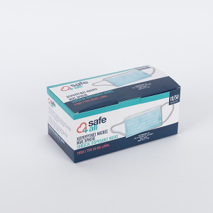 ΜΑΣΚΑ ΜΙΑΣ ΧΡΗΣΗΣ ΧΕΙΡΟΥΡΓΙΚΗ TYPE IIR ΣΕΤ 50ΤΜΧ