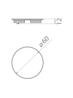 ΚΑΠΑΚΙ ΓΙΑ ΜΠΟΥΑΤ Φ60