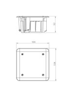 ΜΠΟΥΑΤ ΧΩΝΕΥΤΟ 89Χ89Χ50 ΓΥΨΟΣΑΝΙΔΑΣ