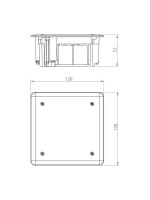 ΜΠΟΥΑΤ ΧΩΝΕΥΤΟ 105Χ105Χ50 ΓΥΨΟΣΑΝΙΔΑΣ