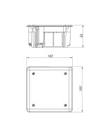 ΜΠΟΥΑΤ ΧΩΝΕΥΤΟ 95Χ95Χ50 ΓΥΨΟΣΑΝΙΔΑΣ 850°C