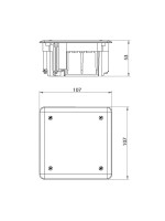 ΜΠΟΥΑΤ ΧΩΝΕΥΤΟ 95Χ95Χ50