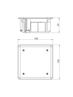 ΜΠΟΥΑΤ ΧΩΝΕΥΤΟ 105Χ105Χ50