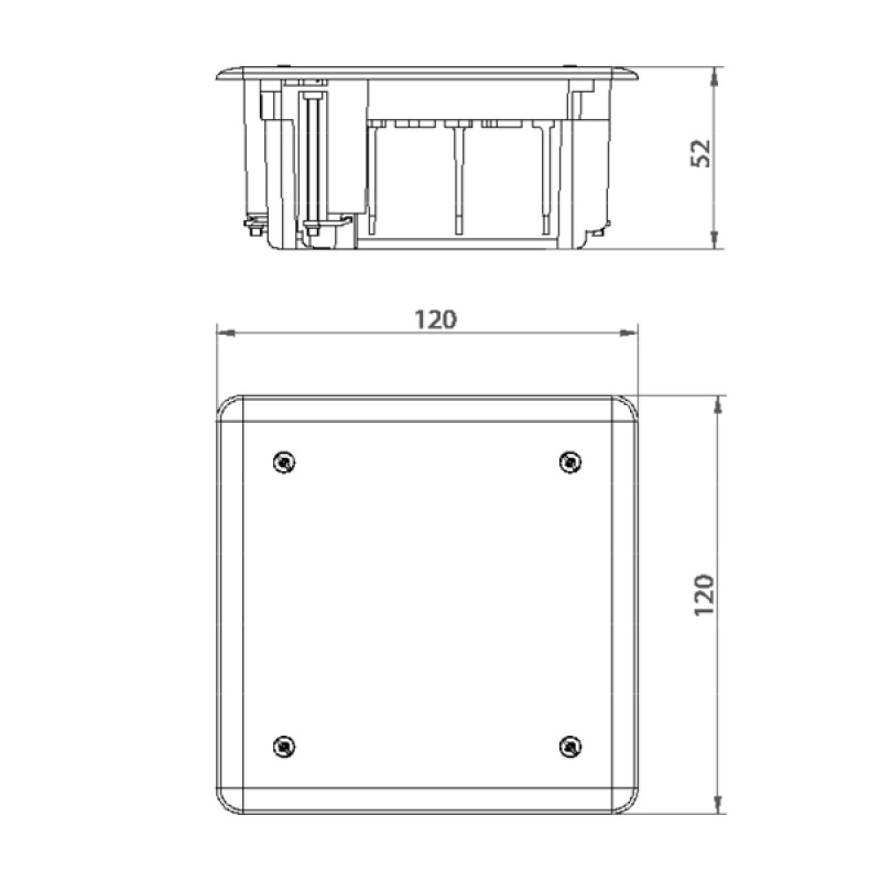 ΜΠΟΥΑΤ ΧΩΝΕΥΤΟ 105Χ105Χ50