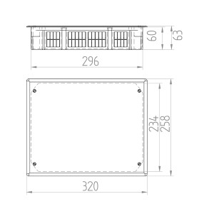 ΜΠΟΥΑΤ ΧΩΝΕΥΤΟ 292X213X60