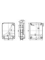 ΜΠΟΥΑΤ ΕΞΩΤΕΡΙΚΟ ΒΙΟΜΗΧΑΝΙΚΟ 340Χ270Χ165 IP65