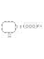 ΒΙΟΜΗΧΑΝΙΚΟ ΜΠΟΥΑΤ ΔΙΑΚΛΑΔΩΣΗΣ 249Χ198Χ81 IP55