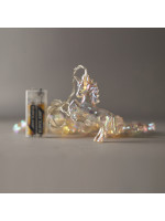 ΣΕΙΡΑ, 10 LED 5mm, ΜΟΝΟΚΕΡΟΙ ΙΡΙΔΙΖΩΝ, ΜΠΑΤΑΡΙΑΣ 2xAA, ΧΡΟΝΟΔΙΑΚΟΠΤΗ, ΔΙΑΦΑΝΟ PVC ΚΑΛΩΔΙΟ, ΘΕΡΜΟ ΛΕΥΚΟ LED ΑΝΑ 15cm, ΠΡΟΕΚΤΑΣΗ ΠΑΡΟΧΗΣ 30cm, IP20