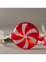 ΣΕΙΡΑ, 10 LED 5mm, ΔΙΑΚΟΣΜΗΤΙΚΑ ΖΑΧΑΡΩΤΑ, ΜΠΑΤΑΡΙΑΣ 2xAA, ΧΡΟΝΟΔΙΑΚΟΠΤΗ, ΔΙΑΦΑΝΟ PVC ΚΑΛΩΔΙΟ, ΘΕΡΜΟ ΛΕΥΚΟ LED ΑΝΑ 15cm, ΠΡΟΕΚΤΑΣΗ ΠΑΡΟΧΗΣ 30cm, IP20