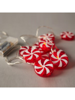 ΣΕΙΡΑ, 10 LED 5mm, ΔΙΑΚΟΣΜΗΤΙΚΑ ΖΑΧΑΡΩΤΑ, ΜΠΑΤΑΡΙΑΣ 2xAA, ΧΡΟΝΟΔΙΑΚΟΠΤΗ, ΔΙΑΦΑΝΟ PVC ΚΑΛΩΔΙΟ, ΘΕΡΜΟ ΛΕΥΚΟ LED ΑΝΑ 15cm, ΠΡΟΕΚΤΑΣΗ ΠΑΡΟΧΗΣ 30cm, IP20