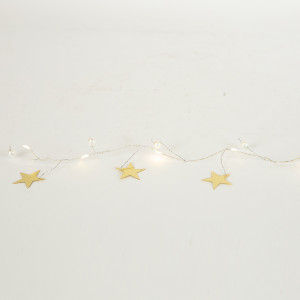 ΣΕΙΡΑ, 20 MINI LED, ΔΙΑΚΟΣΜΗΤΙΚΑ ΑΣΤΕΡΙΑ & ΠΕΡΛΕΣ, ΜΠΑΤΑΡΙΑΣ 3xΑΑ, ΧΡΟΝΟΔΙΑΚΟΠΤΗ, ΑΣΗΜΙ ΧΑΛΚΙΝΟ ΚΑΛΩΔΙΟ, ΘΕΡΜΟ ΛΕΥΚΟ LED ΑΝΑ 7.5cm, ΠΡΟΕΚΤΑΣΗ ΠΑΡΟΧΗΣ 30cm, IP20