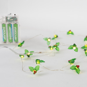 ΣΕΙΡΑ, 20 LED 3mm, ΔΙΑΚΟΣΜΗΤΙΚΑ ΑΚΡΥΛΙΚΑ ΓΚΙ, ΜΠΑΤΑΡΙΑΣ 3xΑΑ, ΧΡΟΝΟΔΙΑΚΟΠΤΗ, ΑΣΗΜΙ ΧΑΛΚΙΝΟ ΚΑΛΩΔΙΟ, ΘΕΡΜΟ ΛΕΥΚΟ LED ΑΝΑ 10cm, ΠΡΟΕΚΤΑΣΗ ΠΑΡΟΧΗΣ 30cm, IP20