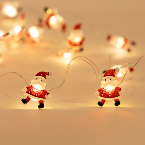 ΣΕΙΡΑ, 20 LED 3mm, ΔΙΑΚΟΣΜΗΤΙΚOΥΣ ΑΚΡΥΛΙΚOΥΣ ΑΓΙΟ ΒΑΣΙΛΗΔΕΣ , ΜΠΑΤΑΡΙΑΣ 3xΑΑ, ΧΡΟΝΟΔΙΑΚΟΠΤΗ, ΑΣΗΜΙ ΧΑΛΚΙΝΟ ΚΑΛΩΔΙΟ, ΘΕΡΜΟ ΛΕΥΚΟ LED ΑΝΑ 10cm, ΠΡΟΕΚΤΑΣΗ ΠΑΡΟΧΗΣ 30cm, IP20