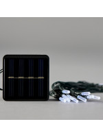 ΣΕΙΡΑ, 80 LED 5mm ΜΕ ΑΚΡΥΛΙΚΗ ΕΠΕΚΤΑΣΗ, ΗΛΙΑΚΟ ΣΥΛΛΕΚΤΗ ΜΕ ΑΙΣΘΗΤΗΡΑ ΦΩΤΟΣ, 8 ΠΡΟΓΡΑΜΜΑΤΑ, ΠΡΑΣΙΝΟ PVC ΚΑΛΩΔΙΟ, ΛΕΥΚΟ LED ΑΝΑ 10cm, ΠΡΟΕΚΤΑΣΗ ΠΑΡΟΧΗΣ 1m, ΙΡ44