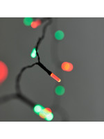 ΣΕΙΡΑ, 80 LED 5mm, ΜΕ ΑΚΡΥΛΙΚΗ ΕΠΕΚΤΑΣΗ, ΗΛΙΑΚΟ ΣΥΛΛΕΚΤΗ ΜΕ ΑΙΣΘΗΤΗΡΑ ΦΩΤΟΣ, 8 ΠΡΟΓΡΑΜΜΑΤΑ, ΠΡΑΣΙΝΟ PVC ΚΑΛΩΔΙΟ, ΚΟΚΚΙΝΟ ΚΑΙ ΠΡΑΣΙΝΟ LED ANA 10cm, ΠΡΟΕΚΤΑΣΗ ΠΑΡΟΧΗΣ 1m, ΙΡ44