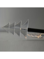 ΣΕΙΡΑ, 5 LED 3mm, 5 ΔΕΝΤΡΑ ΜΕ ΡΑΒΔΙ ΓΙΑ ΕΔΑΦΟΣ 37cm, ΗΛΙΑΚΟ ΣΥΛΛΕΚΤΗ ΜΕ ΑΙΣΘΗΤΗΡΑ ΦΩΤΟΣ, ΜΑΥΡΟ PVC ΚΑΛΩΔΙΟ, ΘΕΡΜΟ ΛΕΥΚΟ LED ΑΝΑ 35cm, ΠΡΟΕΚΤΑΣΗ ΠΑΡΟΧΗΣ 2m, IP44