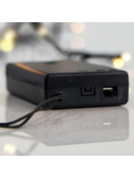 ΣΕΙΡΑ, 50 LED 5mm, MΠΑΤΑΡΙΑΣ 3xAA, ΧΡΟΝΟΔΙΑΚΟΠΤΗΣ, ΠΡΑΣΙΝΟ PVC ΚΑΛΩΔΙΟ, ΧΡΩΜΑΤΙΣΤΟ LED ANA 10cm, ΠΡΟΕΚΤΑΣΗ ΠΑΡΟΧΗΣ 30cm, IP20 (DISPLAY BOX 24τμχ)