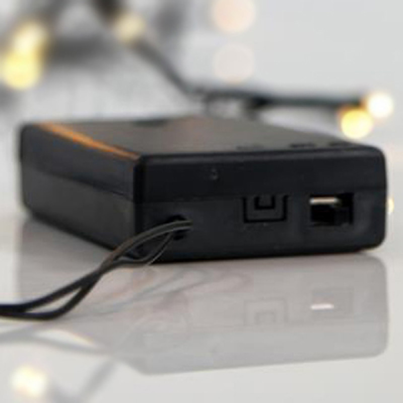 ΣΕΙΡΑ, 50 LED 5mm, MΠΑΤΑΡΙΑΣ 3xAA, ΧΡΟΝΟΔΙΑΚΟΠΤΗΣ, ΠΡΑΣΙΝΟ PVC ΚΑΛΩΔΙΟ, ΧΡΩΜΑΤΙΣΤΟ LED ANA 10cm, ΠΡΟΕΚΤΑΣΗ ΠΑΡΟΧΗΣ 30cm, IP20 (DISPLAY BOX 24τμχ)