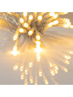 ΣΕΙΡΑ, 24 LED 3mm, ΜΠΑΤΑΡΙΑΣ 3xAA, 8 ΠΡΟΓΡΑΜΜΑΤΑ & ΜΝΗΜΗ, TIMER, ΔΙΑΦΑΝΟ PVC ΚΑΛΩΔΙΟ, ΘΕΡΜΟ ΛΕΥΚΟ LED ANA 10cm, ΠΡΟΕΚΤΑΣΗ ΠΑΡΟΧΗΣ 30cm, IP44 (DISPLAY BOX 24τμχ)